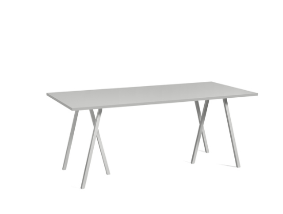 Hay Loop Table Grey 180cm
