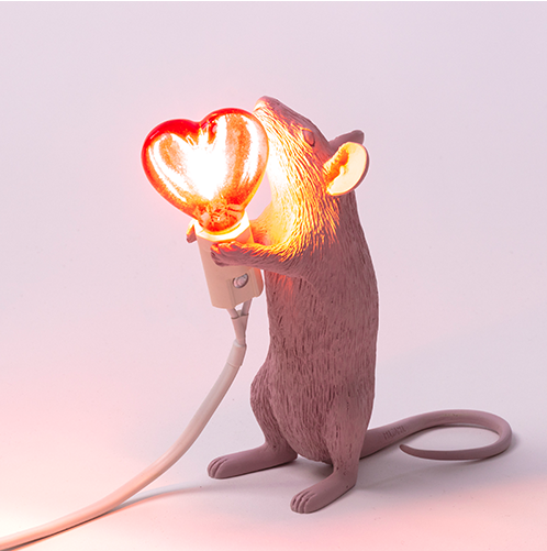 Mouse lamp love editie