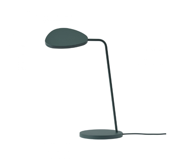 Muuto leaf table lamp dark green