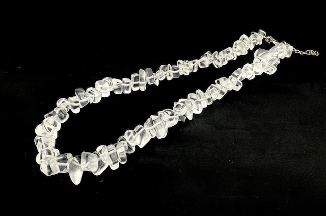 Edelsteen ketting 45cm Rock Cristal