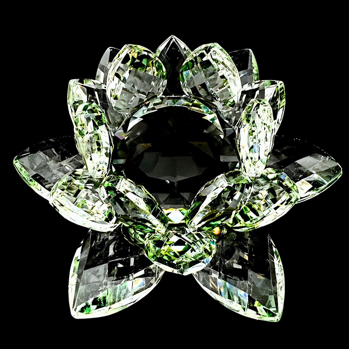 Kristal lotus groen