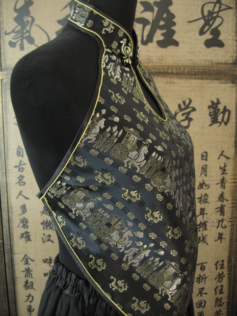chinese topje (zwart)