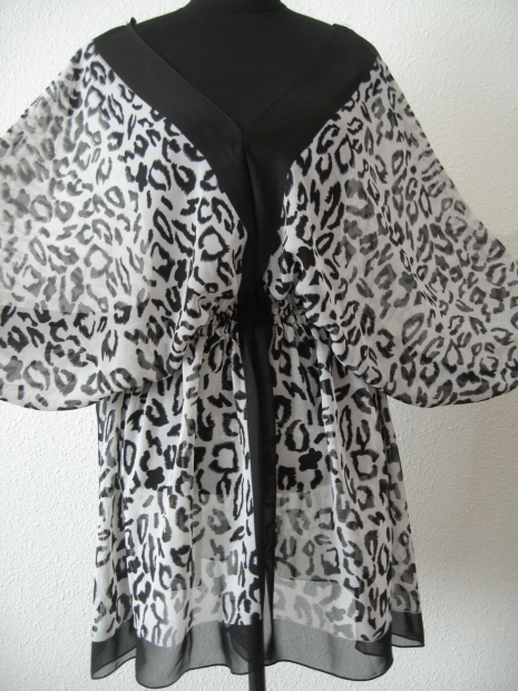 Blouse met zebra print II
