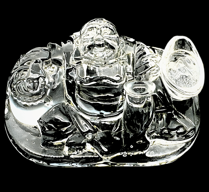 Chinese boedha met goudklomp