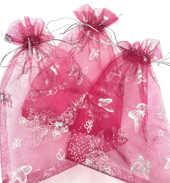 Vlinder Fuchsia 10 x 15 cm