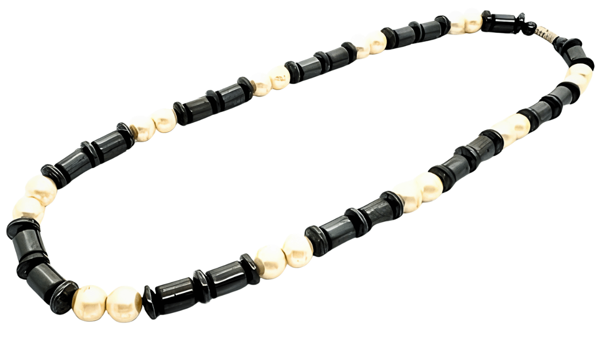 wit/zwart ketting