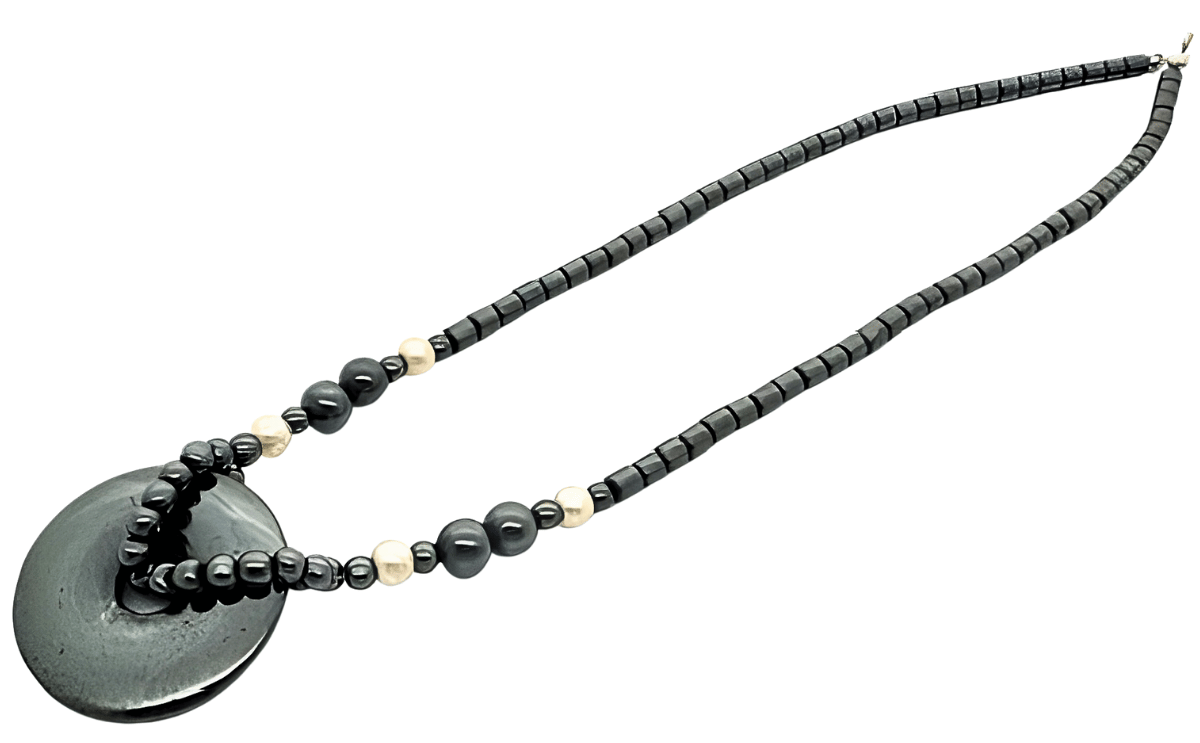 Hematiet Amulet ketting