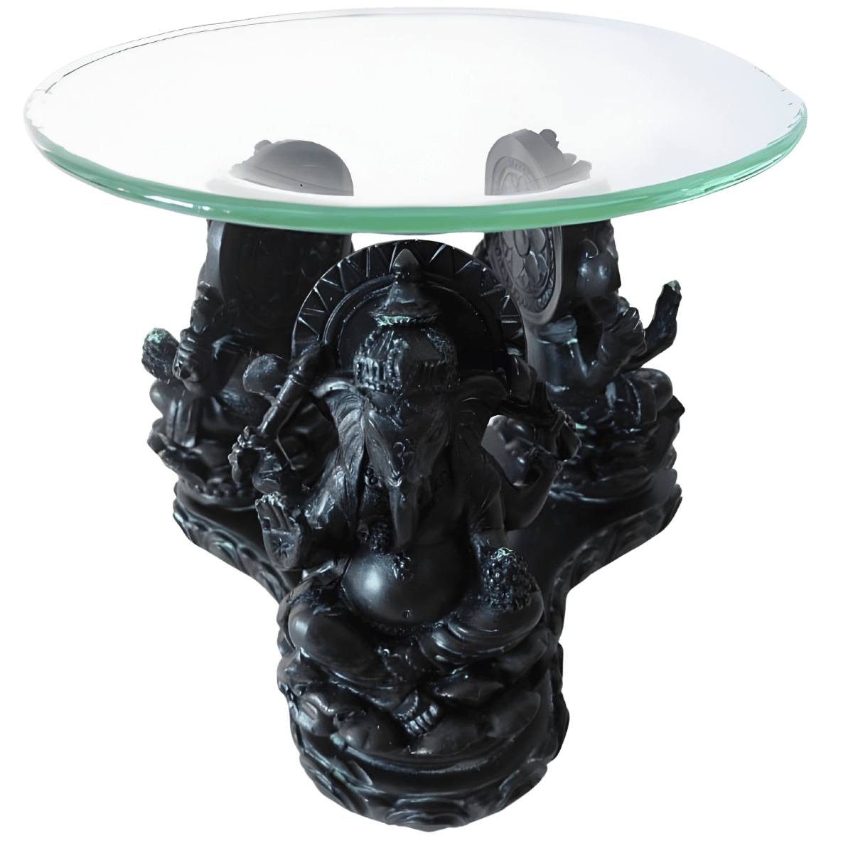 3 Zwarte Ganesh oliebrander