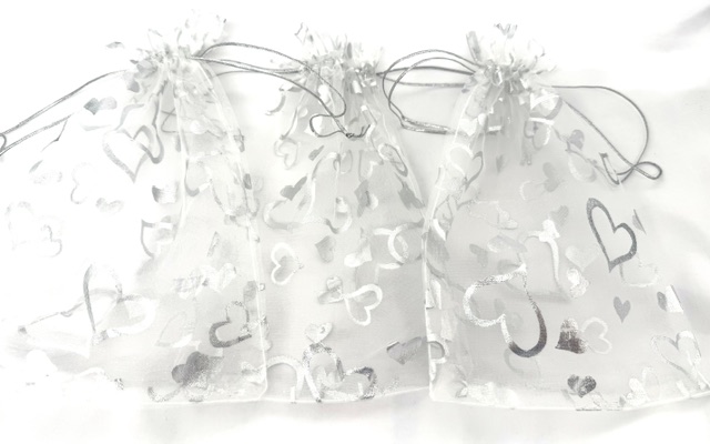 Hartjes Wit 13 x 20 cm