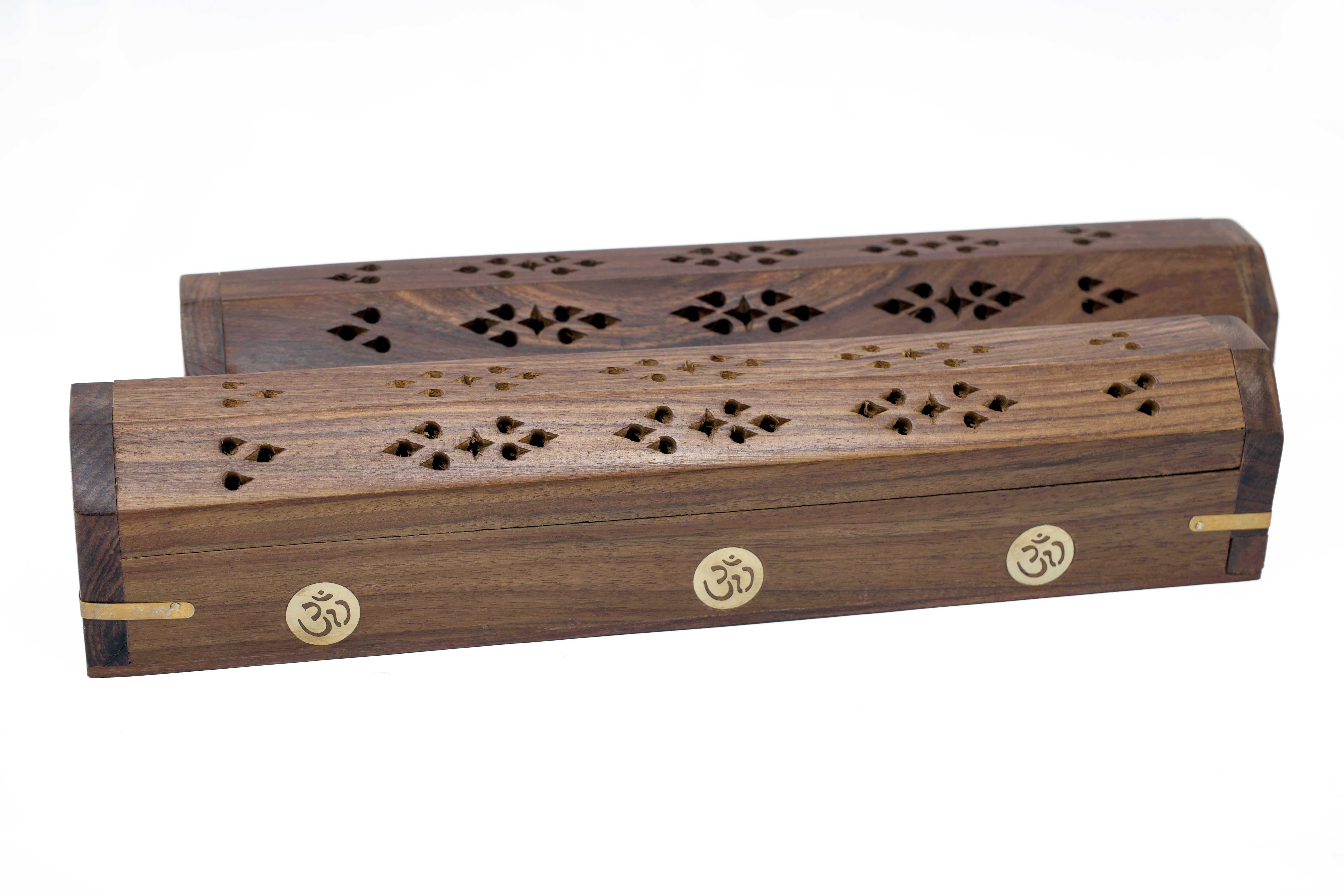 Wierook kistje luxe hout OM (2 stuks)