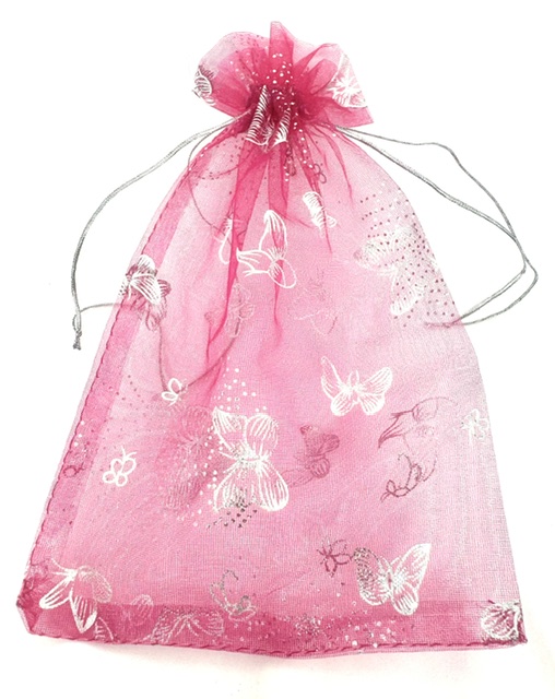 Vlinder Fuchsia 10 x 15 cm