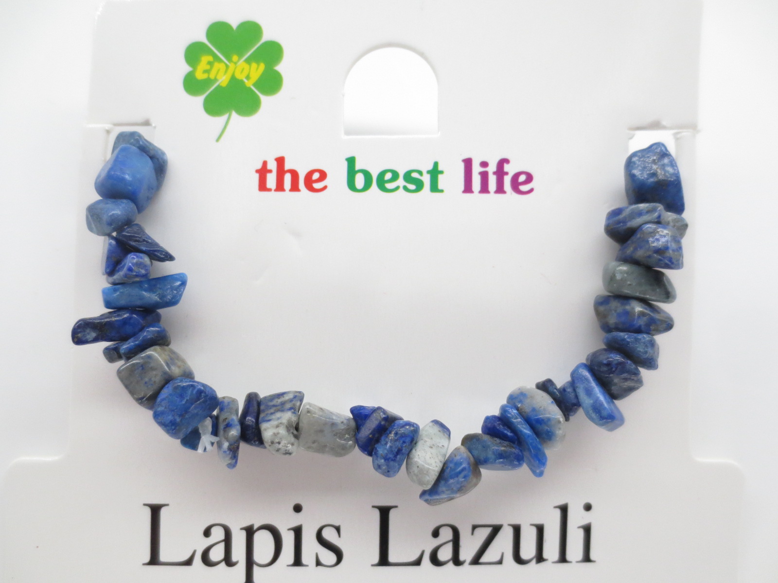 Dunne steen armband Lapis Lazuli (12stuks)