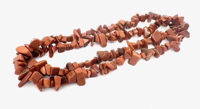 Edelsteen ketting 90cm Goudsteen