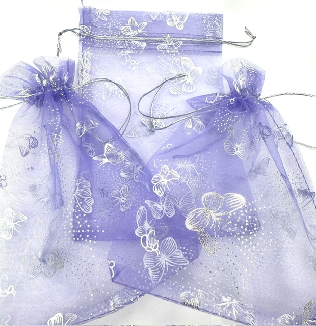 Vlinder Lila 10 x 15 cm
