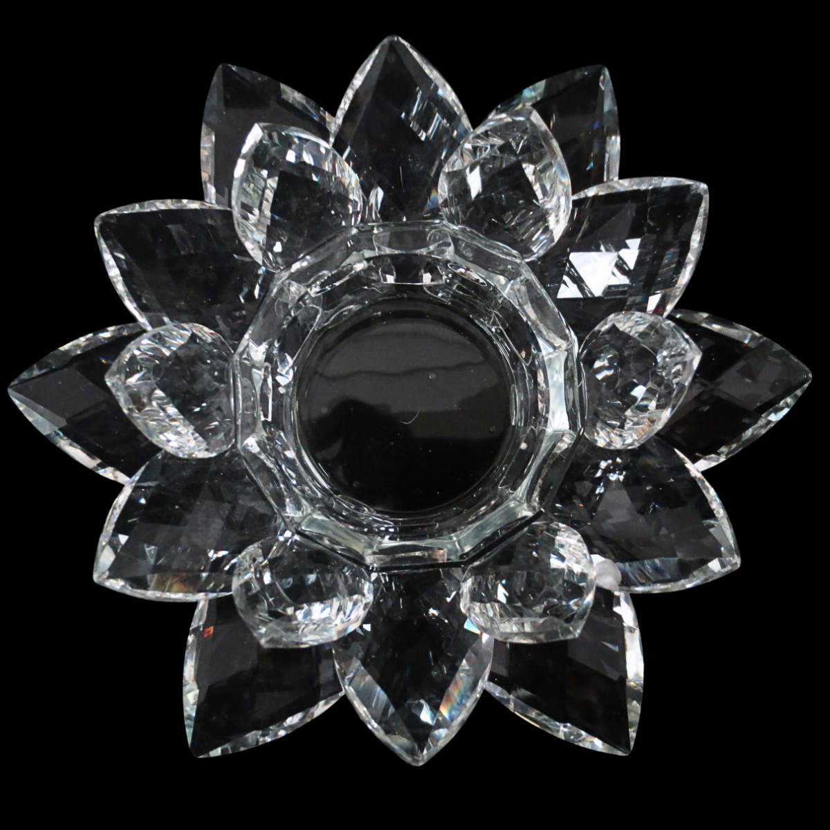 Theelichtje Kristal Lotus