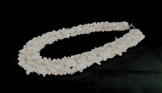 Brede steenketting Rozenkwarts