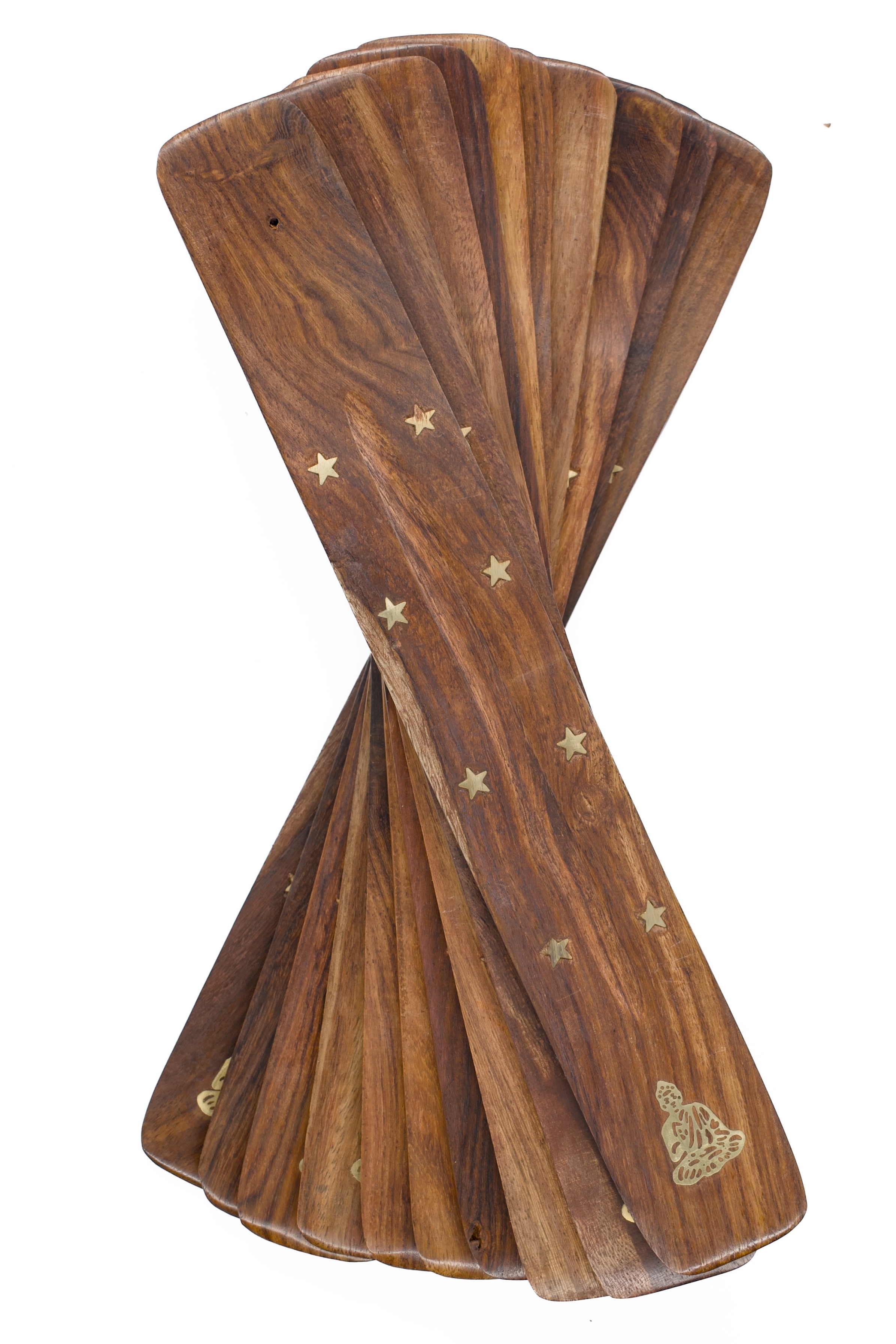 Houten plankje Buddha (10 stuks)