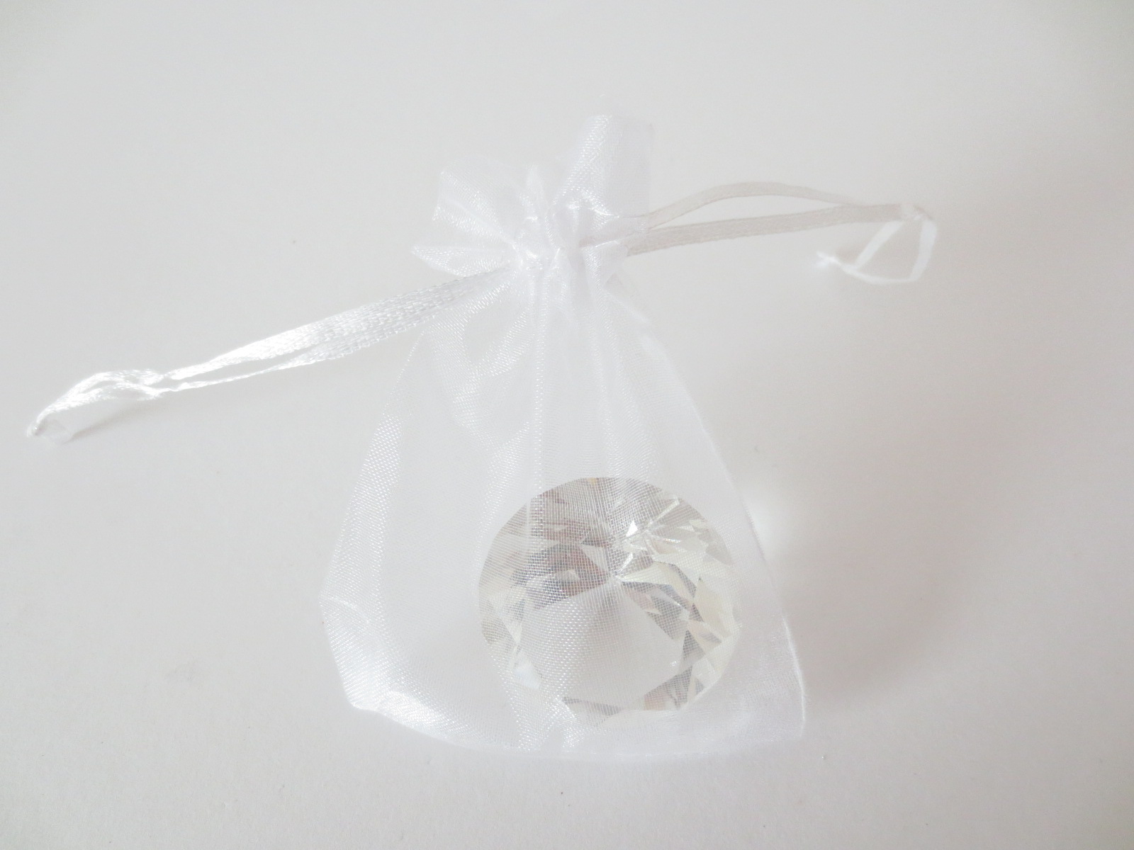 Organza Zakjes 10 x 15cm White (100 stuks)
