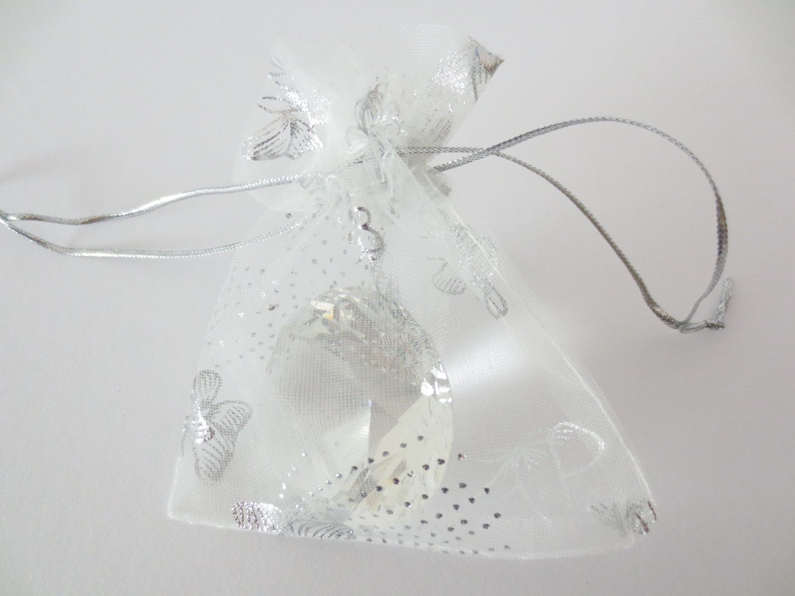Vlinder Wit 13 x 20 cm