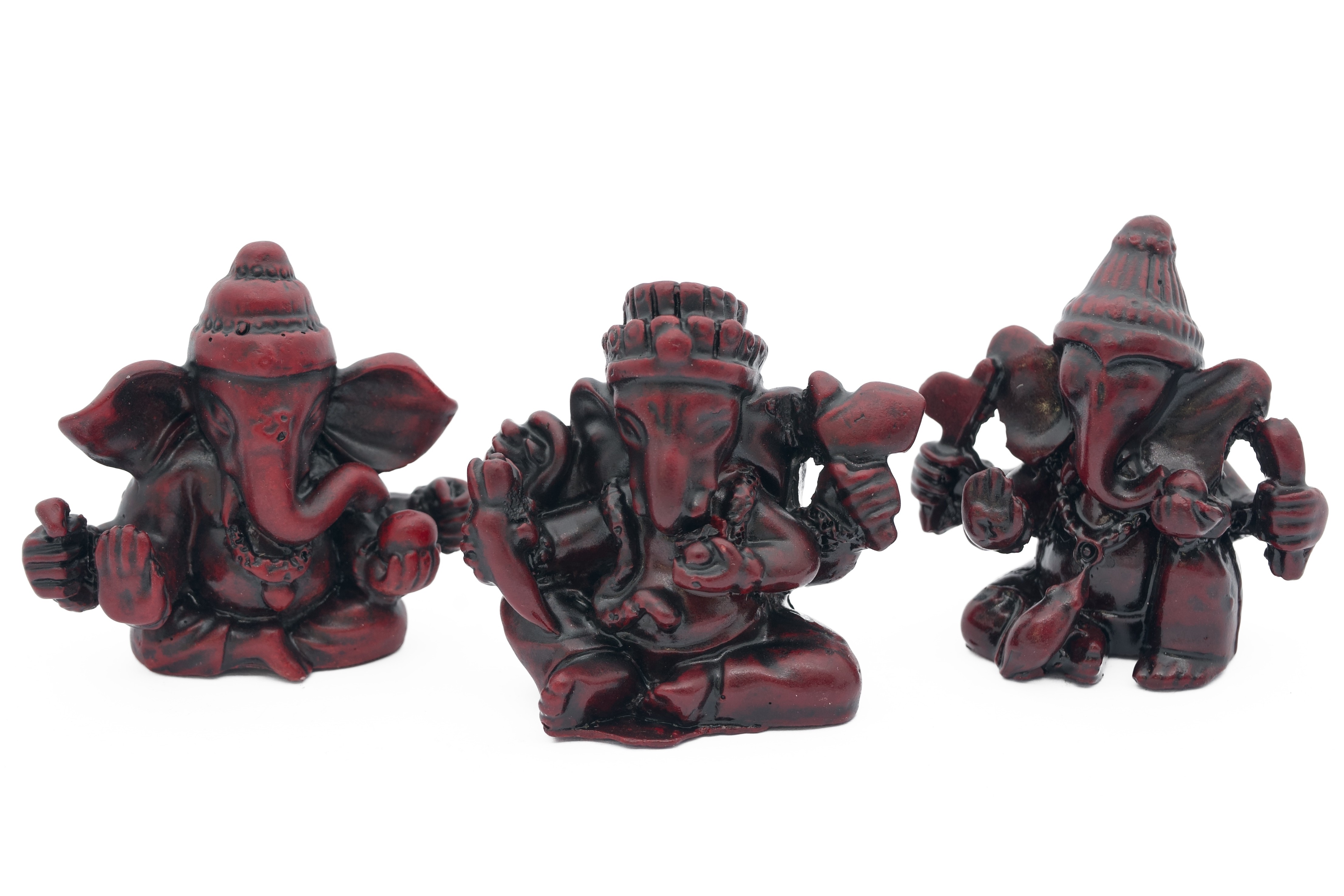 Rode Ganesh set (klein)