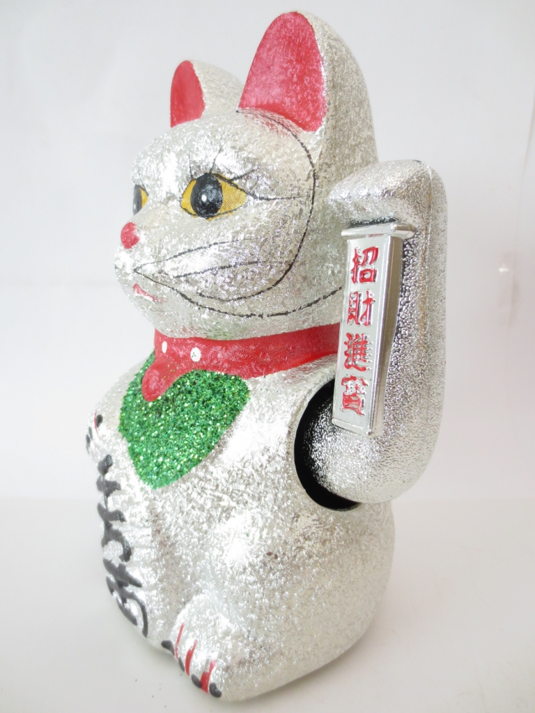 Glitter zilver middel
