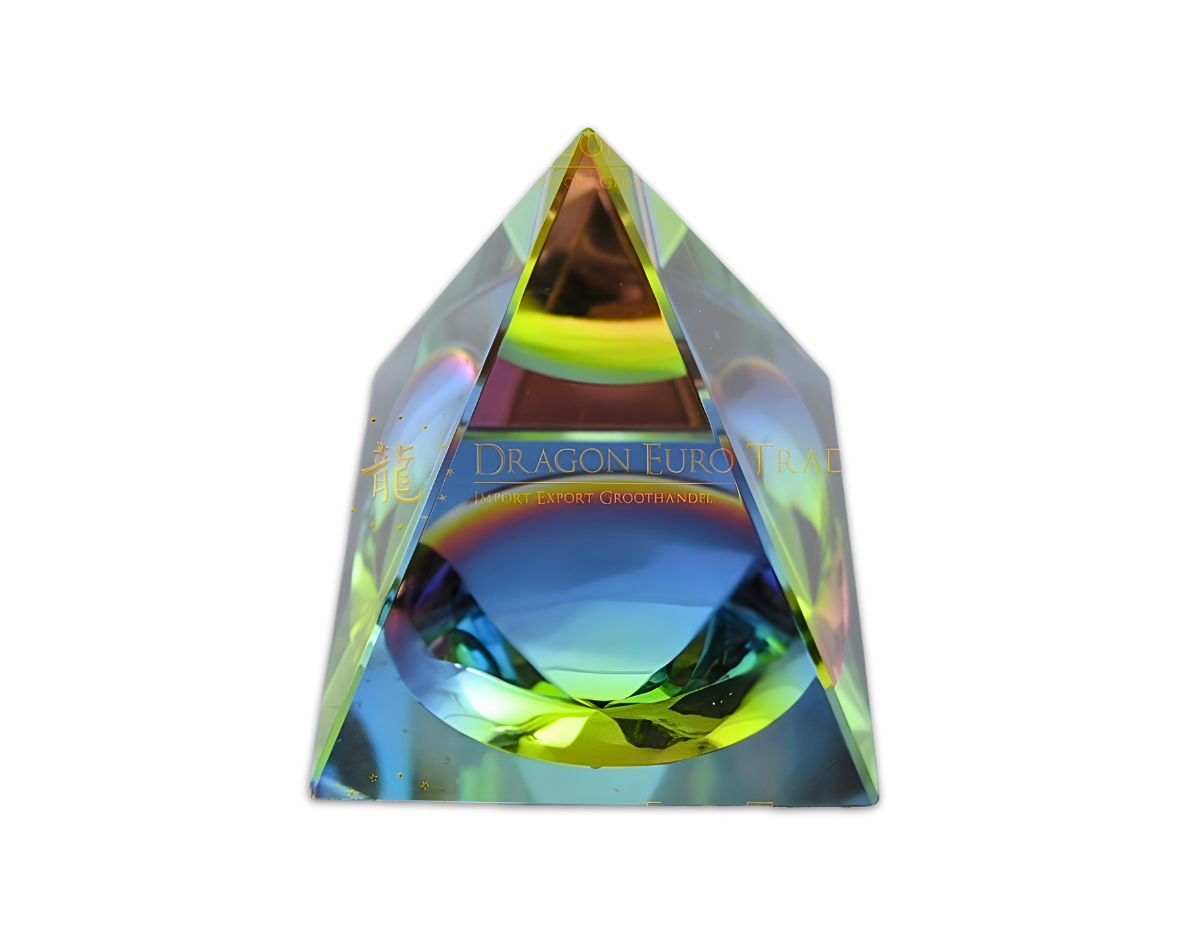 Kristallen Piramide kleur 4x4