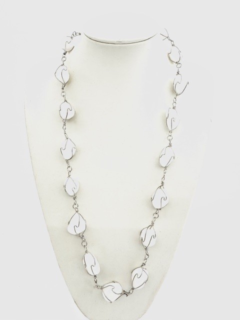 Grote Chakra Ketting Milky Quartz