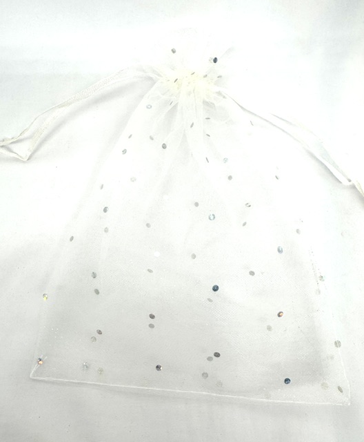 Stippeltje Zilver 13 x 20 cm