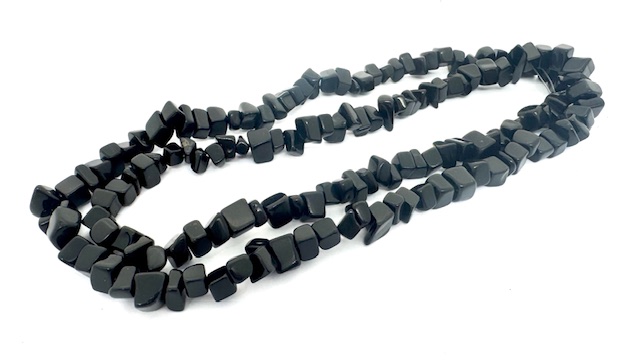 Edelsteen ketting 90cm Onyx