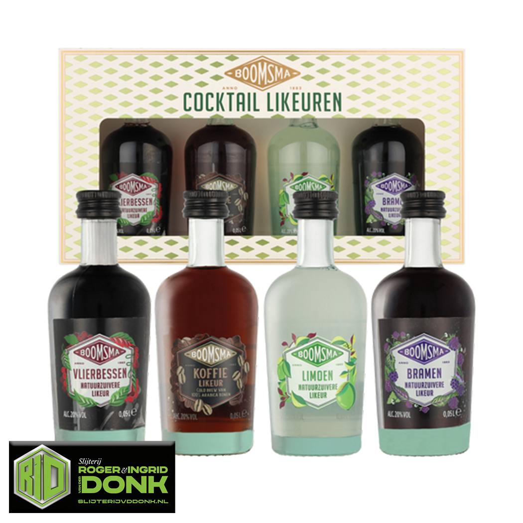 Boomsma Cocktail likeuren Geschenkset