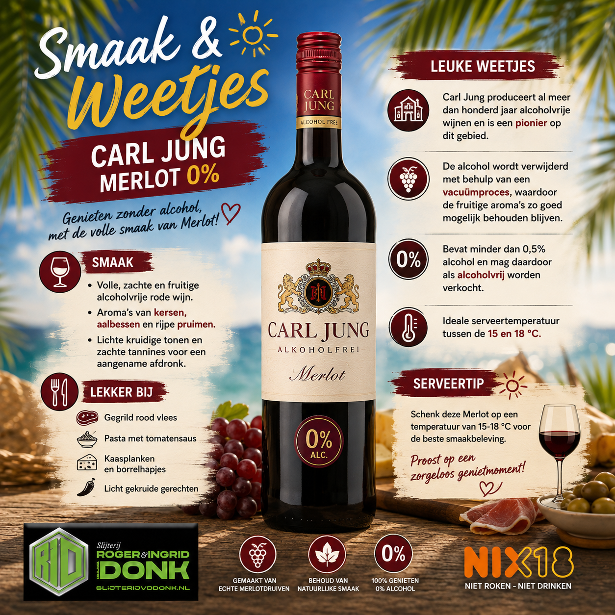 Carl Jung Merlot 0%