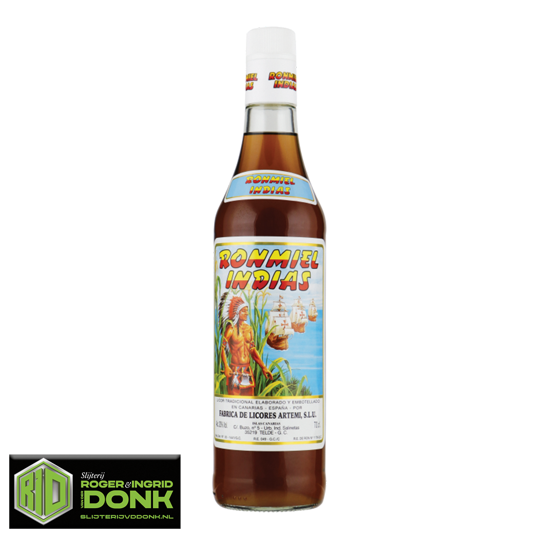 Licor Ron miel indias