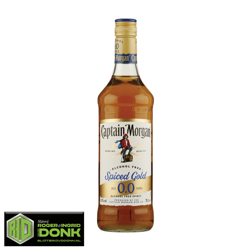 Captain Morgan spiced gold 0,0