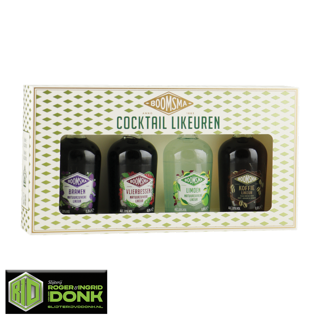 Boomsma Cocktail likeuren Geschenkset