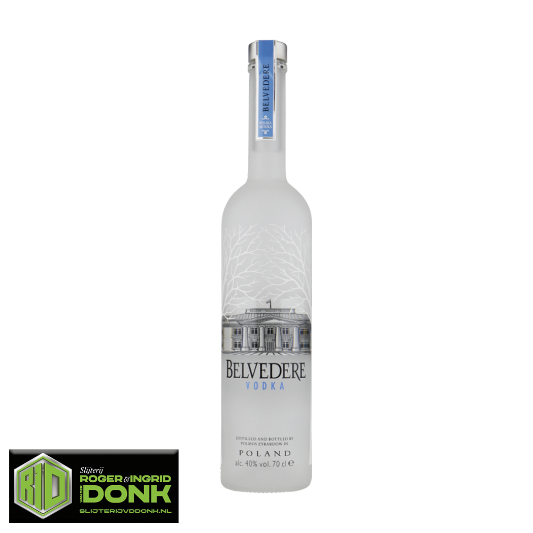 Belvedere organic vodka