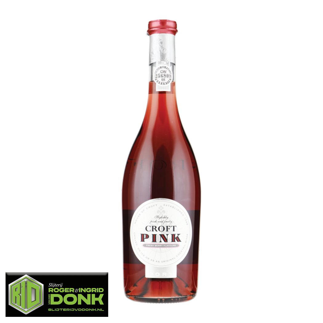 Croft Ros&eacute; port Ready to serve cocktail