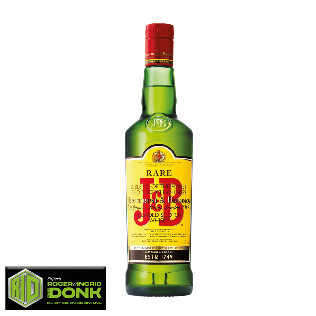 J&B blended Scotch Whisky