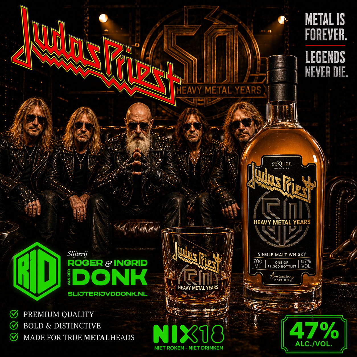 Judas Priest Heavy Metal Whisky
