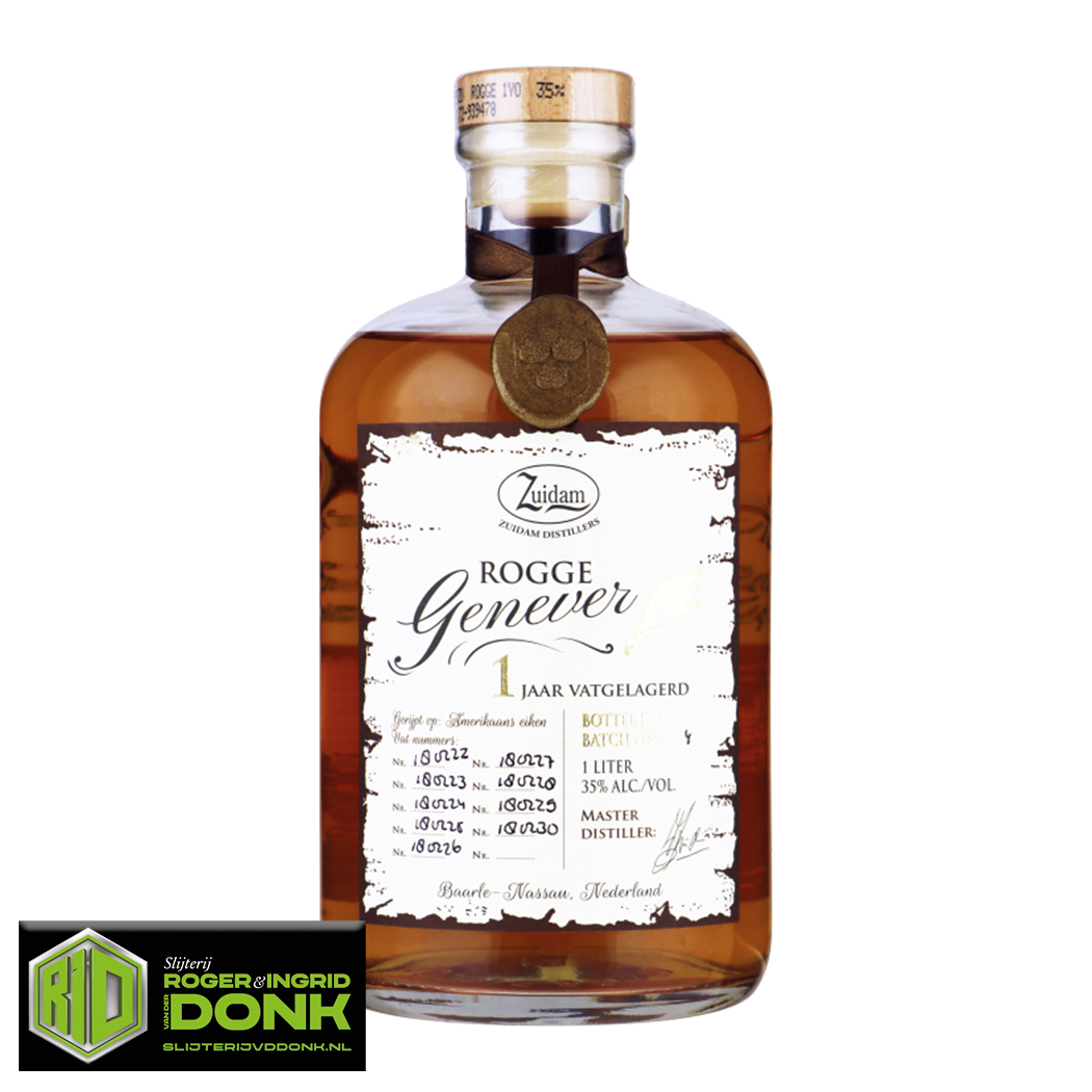 Zuidam Rogge Genever 1 jaar