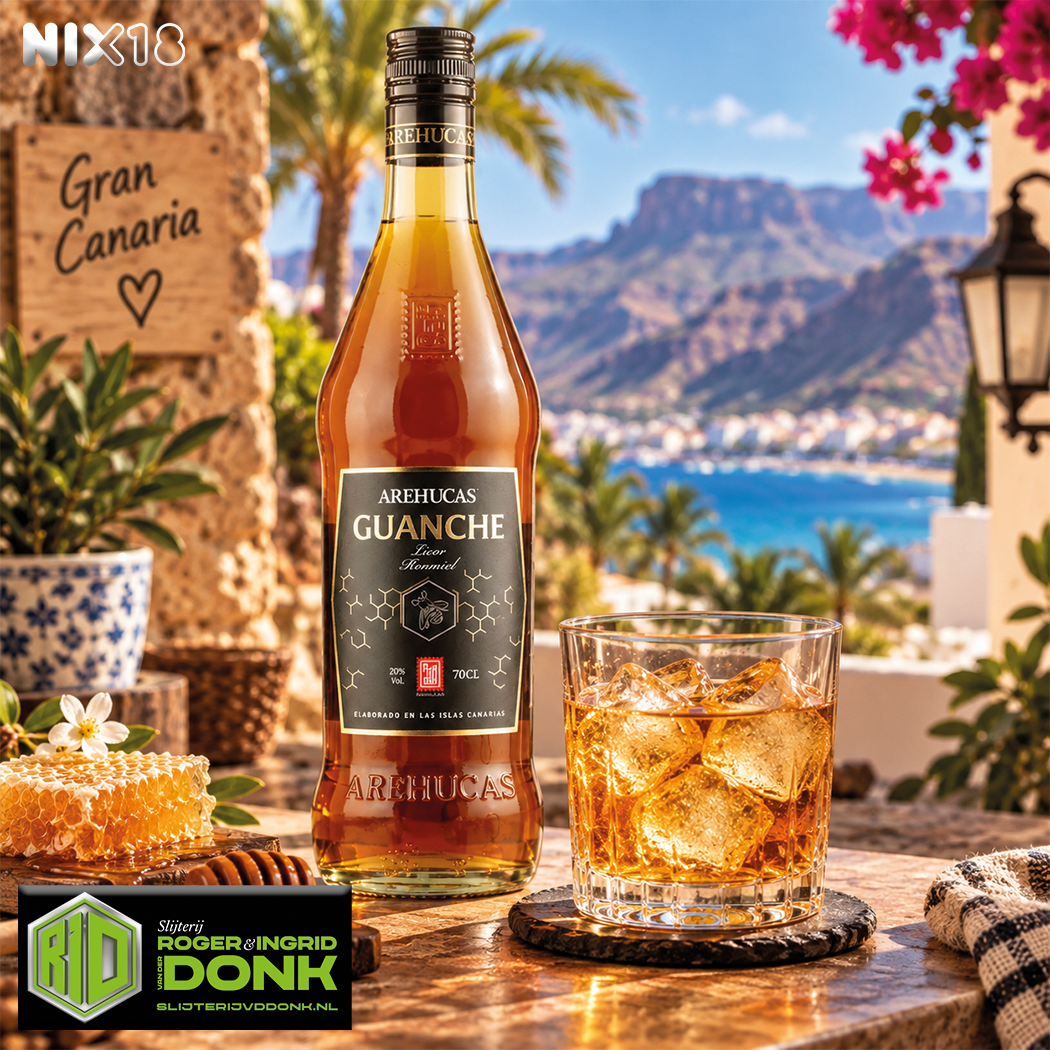 Ron Miel Arehucas Guanche honing rum