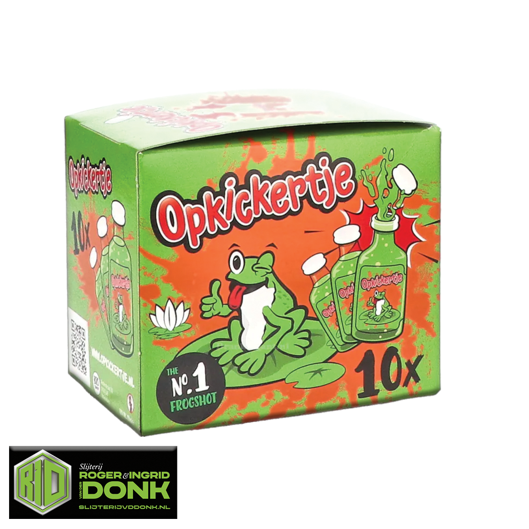 Opkickertje Frog Shot 10-pack