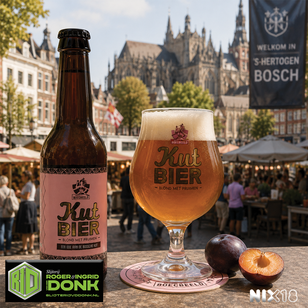 Kutbier blond met pruimen