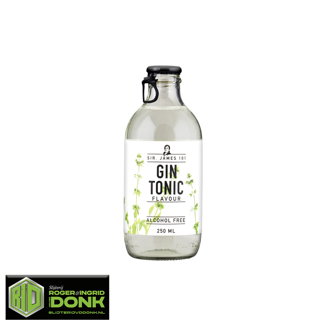 Sir James G&T mocktail alcohol free