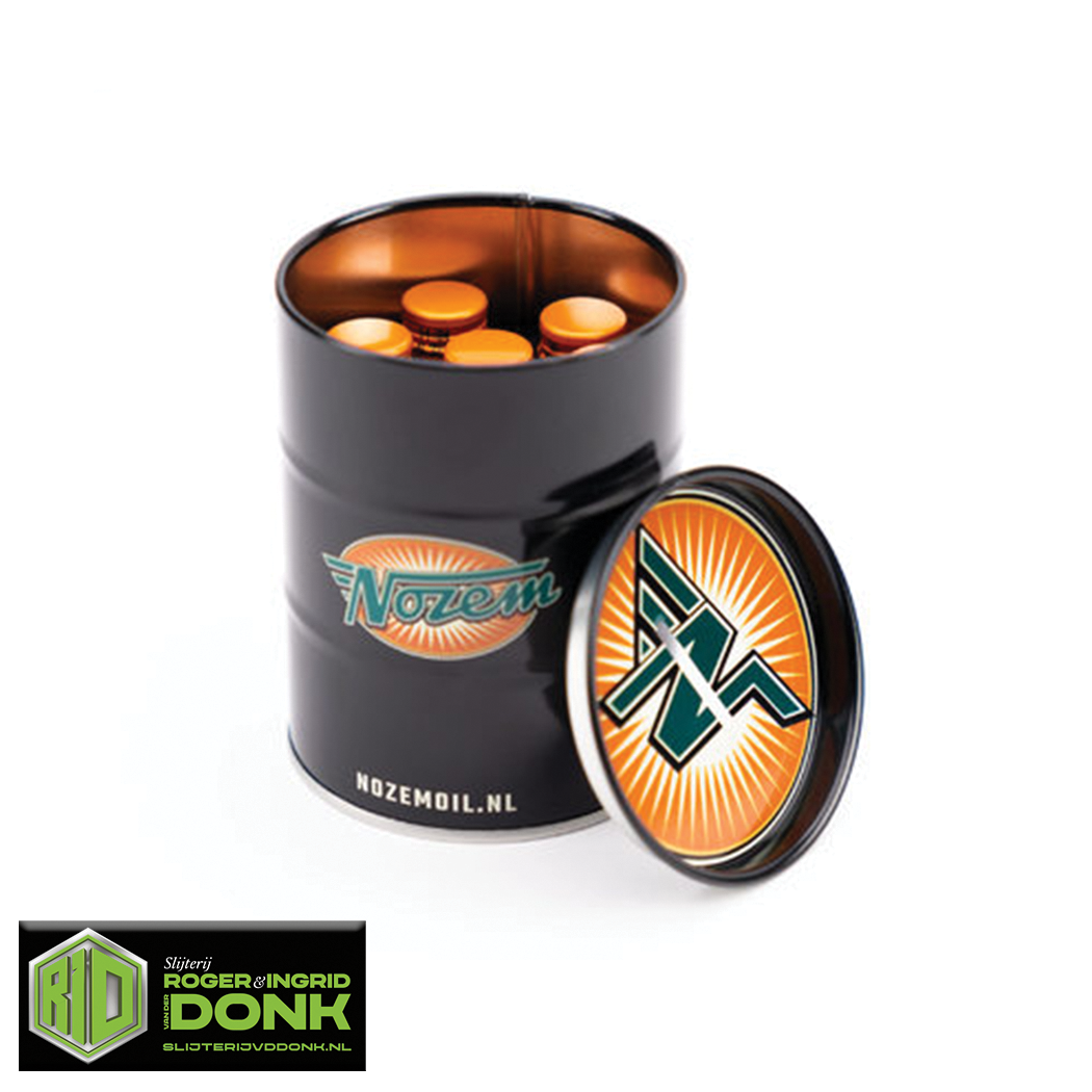Nozem Oil Spaarpot met shotjes