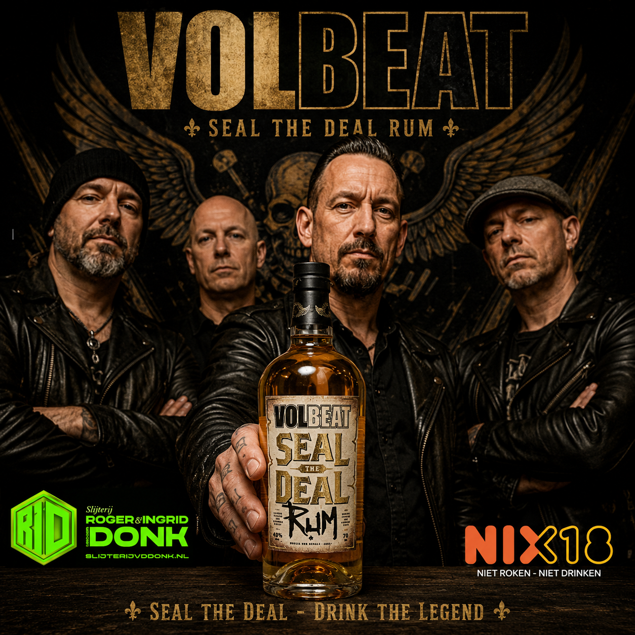 Volbeat Seal the Deal Rum