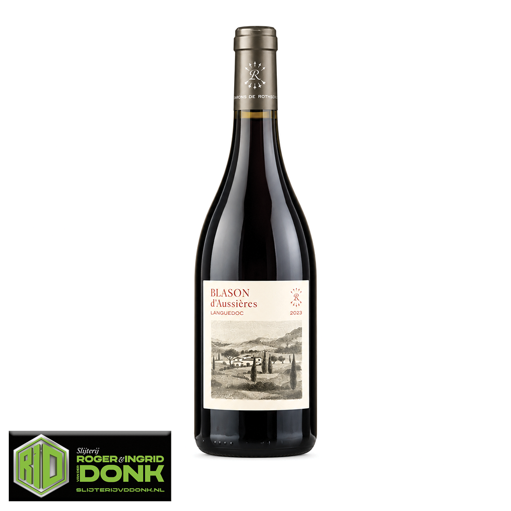 BLASON d'AUSSIERES Languedoc DBR Lafite