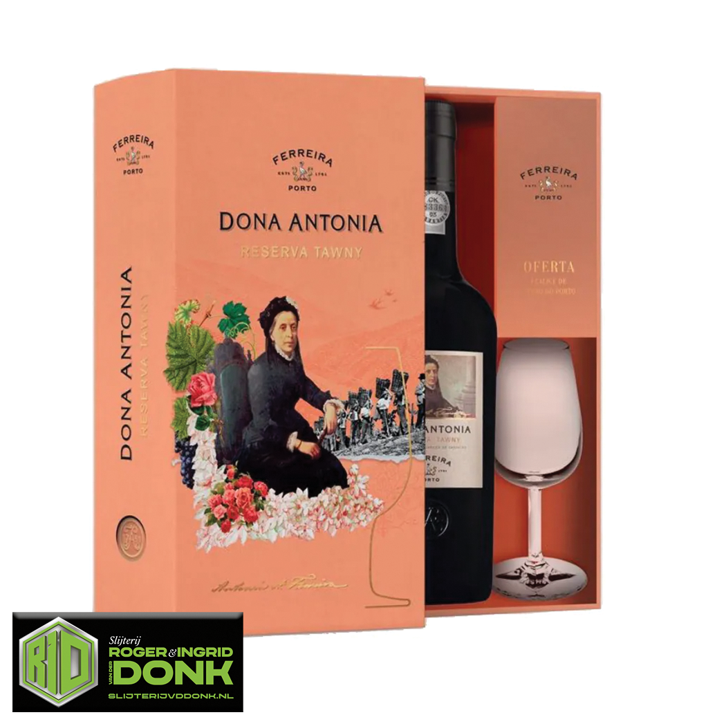 Dona Antonia Reserva Tawny + glas