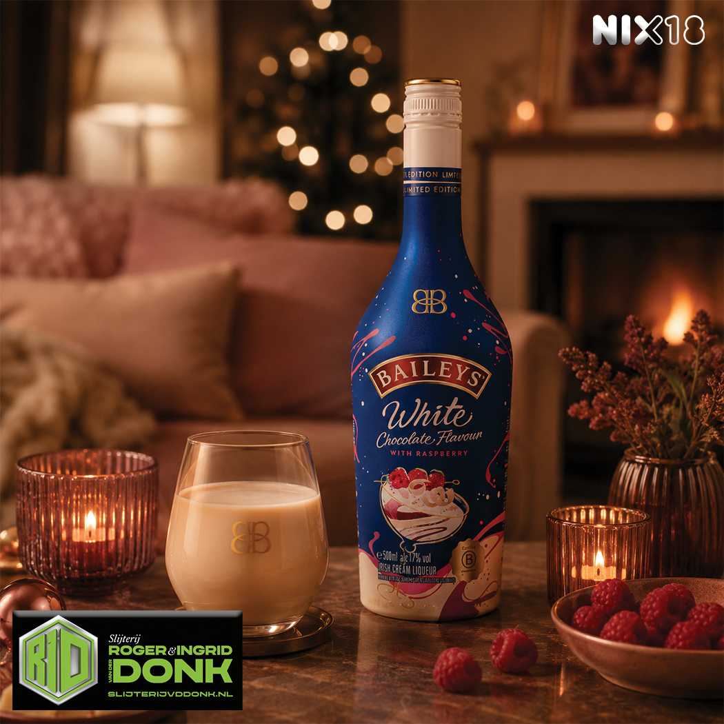 Baileys White chocolade Rasberry
