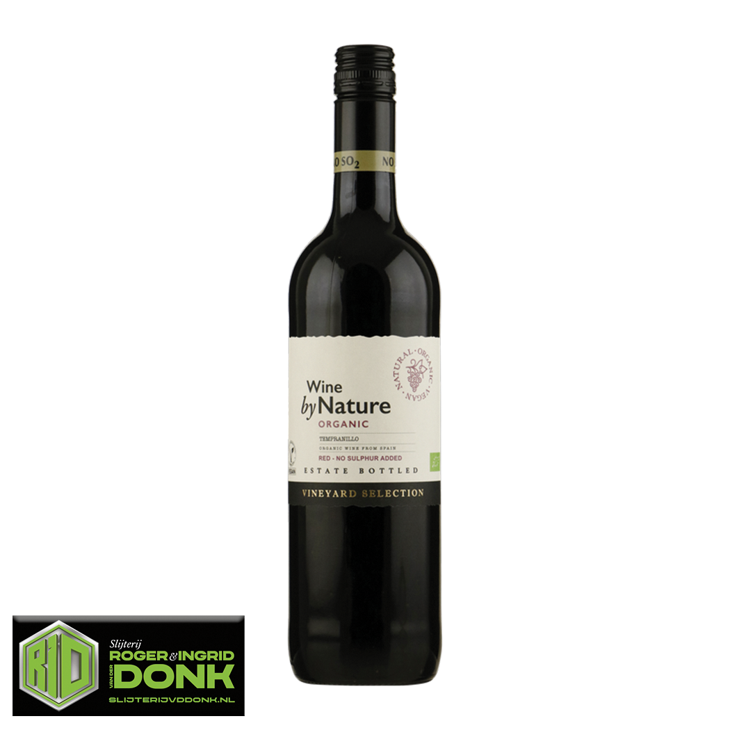 Wine by Nature Tempranillo Sulfiet arm